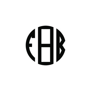 FBB letter logo design. FBB letter in circle shape. FBB Creative three letter logo. Logo with three letters. FBB circle logo. FBB letter vector design logo 