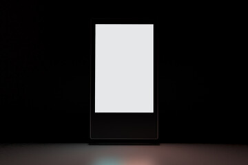 Digital signage in Dark