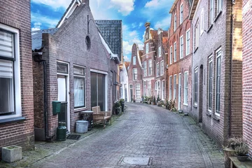 Foto op Canvas Historic Blokzijl, Overijssel Province, The Netherlands © Holland-PhotostockNL