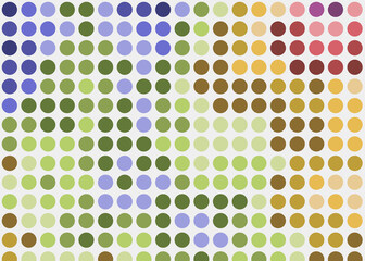 Color Pixels Cloud Abstract Computational Generative Art background illustration