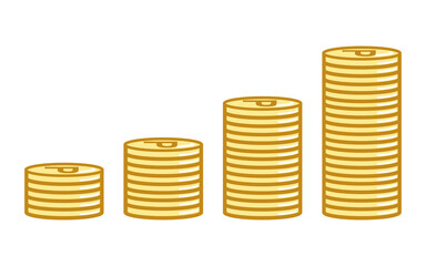 ポイントが貯まるイメージイラスト