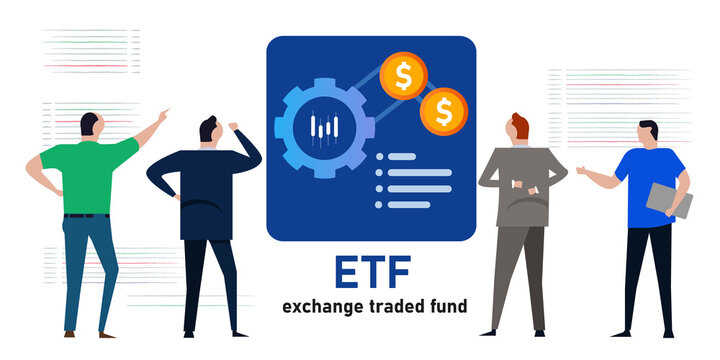 ETF exchange traded fund investor invest in mutual fund money financial related to indices index stocks market