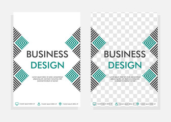 Fototapeta premium business cover design template. flyer design template. perfect for business marketing, promotion, and presentation.
