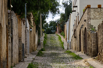 Obraz premium Mineral de Pozos, Mexico - Calle Mina