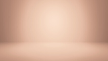 Abstract pastel pink color and gradient light background with studio table backdrops display product design. Blank empty space room for showing. Blur 3D render podium stage vector texture pattern.