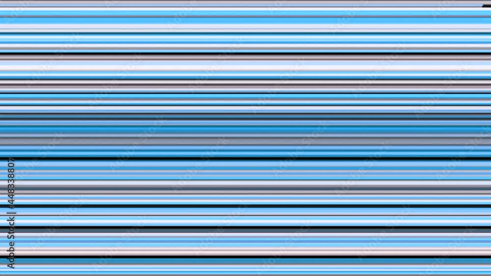 Poster colored stripes diverge from center. animation. bright colored lines radiate from horizontal center.