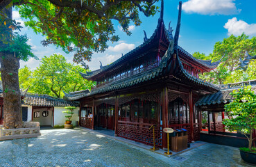 Yu Garden, a classical garden in Shanghai, China