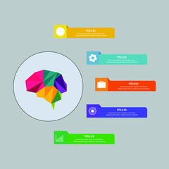 Infographic vector design template