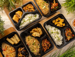 Japanese takeaway food