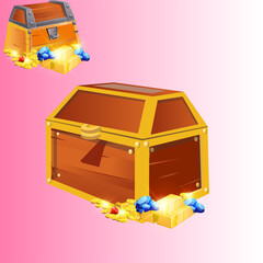 Treasure Chest Concept Art Prop Design