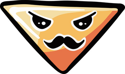 Multicolored smileys emotions funny vector illustration