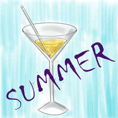 refreshing drink, drink, soft drink, summer drink, drink for freshness