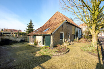 Fototapeta na wymiar City Farm in Genemuiden