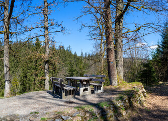 Hike to the Castle Ruins of Altnussberg in the Bavarian Forest