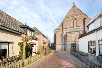 Fototapeta na wymiar Genemuiden, Overijssel Province, The Netherlands