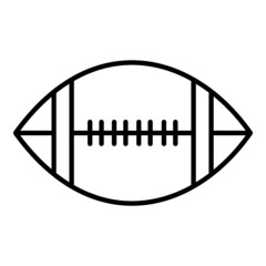Fototapeta na wymiar illustration of an football ball outline
