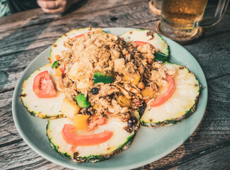 I enjoyed Thai ethnic food.
