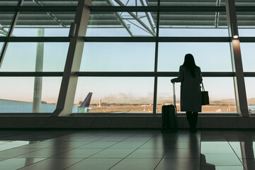 Passengers waiting for flight