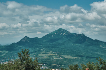 View of the city of Pyatigorsk from the top of Mount Mashuk.