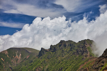 Mt.Yatsugatake trekking in mid summer, 真夏の八ヶ岳縦走登山