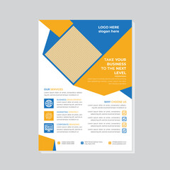 Creative Modern Corporate Flyer Template Design