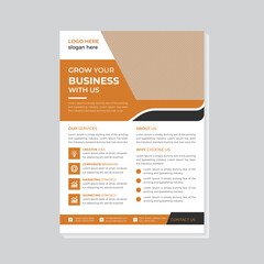 Creative Modern Corporate Flyer Template Design