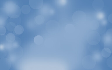 Illustration of a blue background with highlights and blurred focus