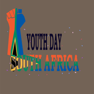 Youth Day South Africa Vector Design