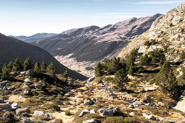 lake in the mountains