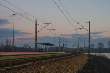 Tory po zachodzie słońca © Sebastian