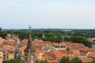 Fototapeta na wymiar Béziers, view from the upper city