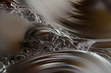 close up photo of broken glass texture, abstract wallpaper 