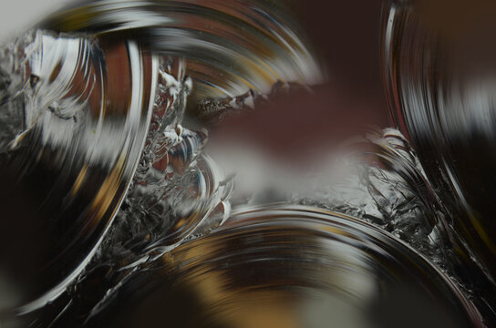 low key abstract surface background of glass