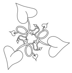 design black and white, CNC picture, decorative pattern