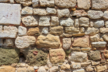 Background of the stone wall