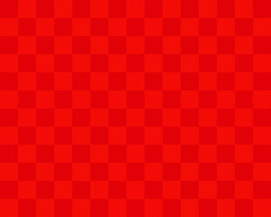 Abstract cube shapes Red color vector background.