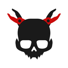Illustration Vector Graphic of Skull Workshop Key Logo. Perfect to use for Technology Company
