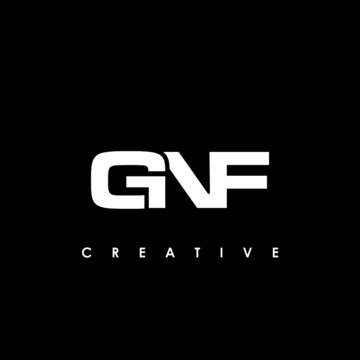 GNF Letter Initial Logo Design Template Vector Illustration