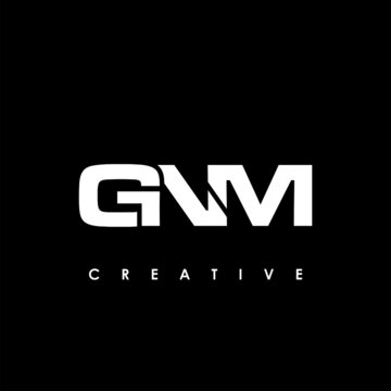 GNM Letter Initial Logo Design Template Vector Illustration