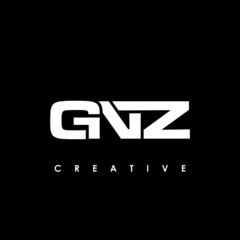 GNZ Letter Initial Logo Design Template Vector Illustration