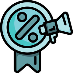 discount Two Tone icon