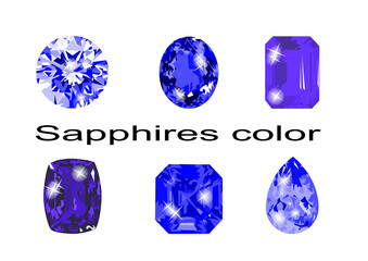 Sapphires color