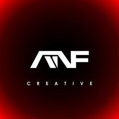 ANF Letter Initial Logo Design Template Vector Illustration