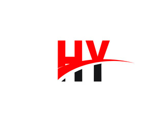 HY Letter Initial Logo Design Template