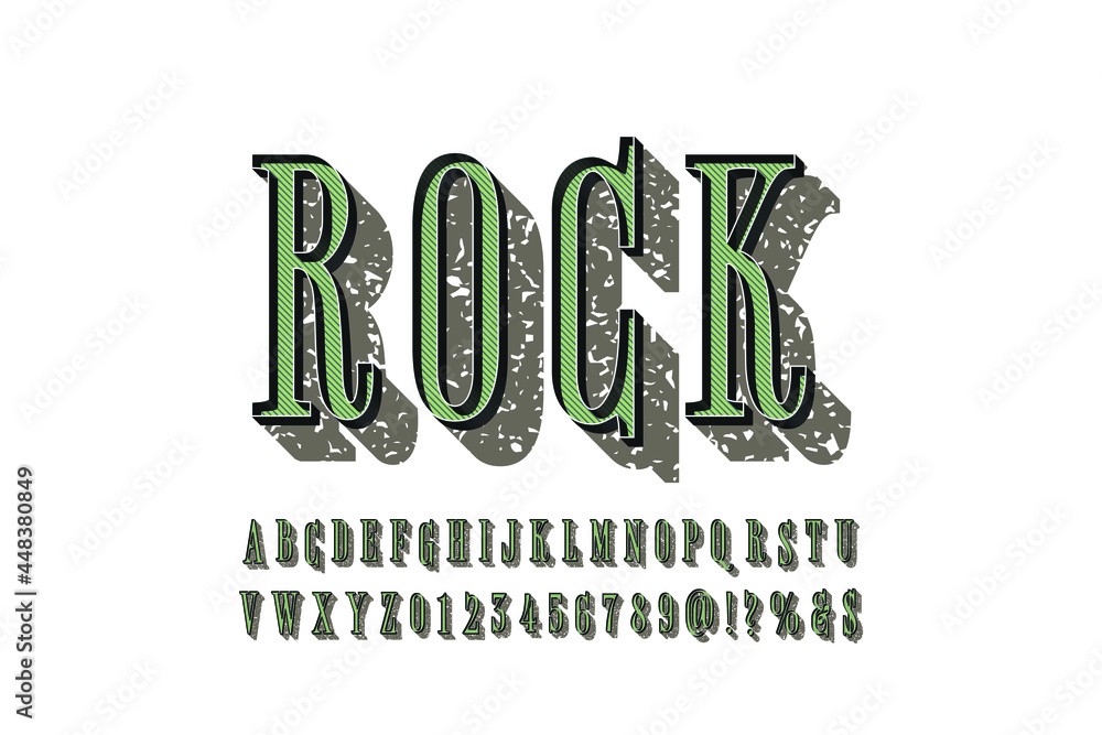 Poster alphabet font.vector of colorful stylized font and alphabet, vector of colorful stylized font and al