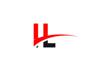 IL Letter Initial Logo Design Template