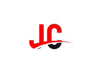 JC Letter Initial Logo Design Template