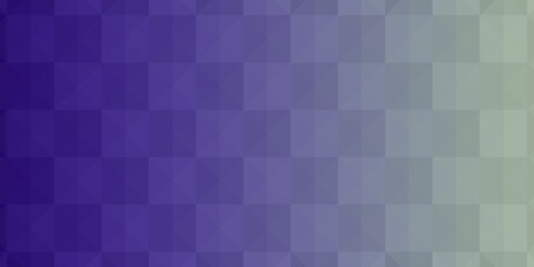 Abstract blue low-polygons generative background, illustration. Triangular pixelation.