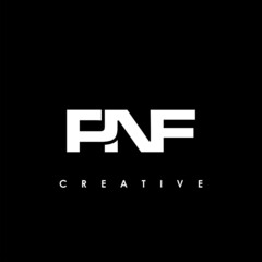 PNF Letter Initial Logo Design Template Vector Illustration