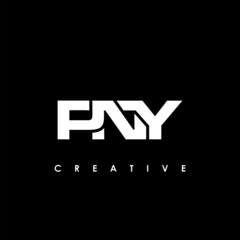 PNY Letter Initial Logo Design Template Vector Illustration